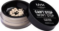 

Пудра рассыпчатая NYX, Professional Make Up Can’t Stop Won’t Stop Setting Powder 01