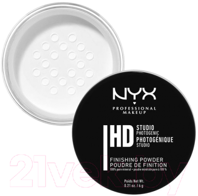 Фиксирующая пудра для лица NYX Professional Makeup Studio Finishing Powder 01 TranslucentFinish (6г)