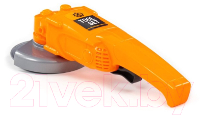 Шлифовальная машинка игрушечная Полесье 92137 (оранжевый)