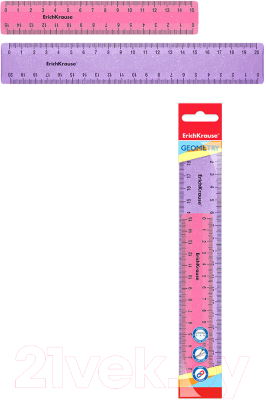 Изображение товара Набор для черчения Erich Krause Glitter / 55536 (2шт)