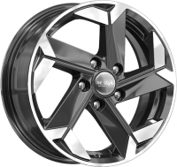 

Литой диск, КС979 16x6" 5x114.3мм DIA 67.1мм ET 43мм Алмаз черный