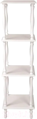Этажерка Мебелик П 8 (белый)