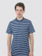 Миниатюра изображения товара Футболка Mark Formelle 111697 (р.92-170/176, полоска темно-синяя)