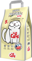 Наполнитель для туалета For Cats Natural Herbal Ultra / TUZ525 (5л) - 