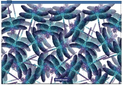 Изображение товара Папка-конверт Erich Krause Neon Dragonflies / 55347