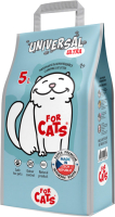 Наполнитель для туалета For Cats Universal Ultra / TUZ527 (5л) - 