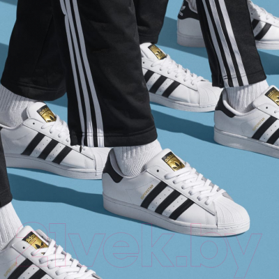 Кроссовки Adidas Superstar / EG4958 (р-р 4.5, белый/черный)