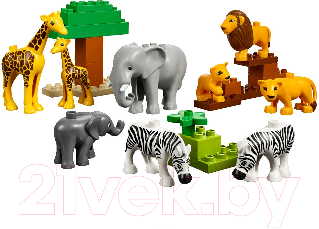 Конструктор Lego Duplo Дикие животные 45012