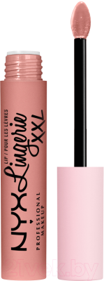 Жидкая помада для губ NYX Professional Makeup Lip Lingerie XXL 01 Undressed (4мл)