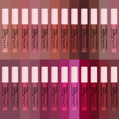 Жидкая помада для губ NYX Professional Makeup Lip Lingerie XXL 01 Undressed (4мл)