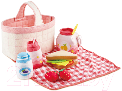Набор игрушечных продуктов Hape Еда на пикнике для малышей / E3179_HP
