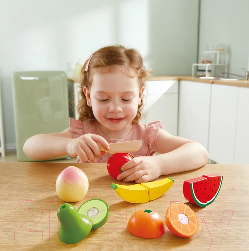 Набор игрушечных продуктов Hape Фрукты / E3182_HP — фото 5