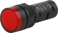 Лампа сигнальная ЭРА AD16DS(LED) / Б0045608 (красный) - 