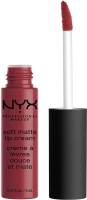 

Жидкая помада для губ NYX, Professional Makeup Soft Matte Lip Cream 25 Budapest