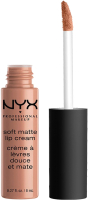 

Жидкая помада для губ NYX, Professional Makeup Soft Matte Lip Cream 04 London