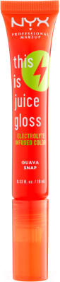 Блеск для губ NYX Professional Makeup This Is Juice Gloss 04 Guava Snap (10мл)