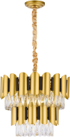 

Люстра Newrgy, Lighting Cristallo 9158A/6A SP BRS+MBK