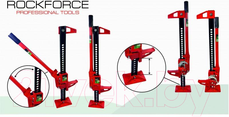 Реечный домкрат RockForce RF-TRA8335