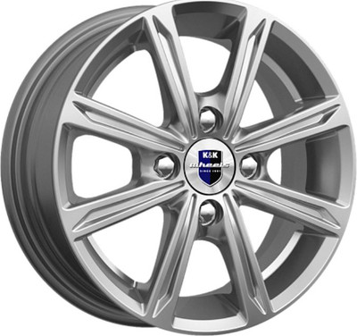 

Литой диск, Флэш (КС710) 13x5" 4x98мм DIA 58.5мм ET 35мм Дарк платинум