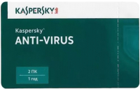 ПО антивирусное Kaspersky Anti-Virus 1 год / KL11712UBFS (на 2 устройства) - 
