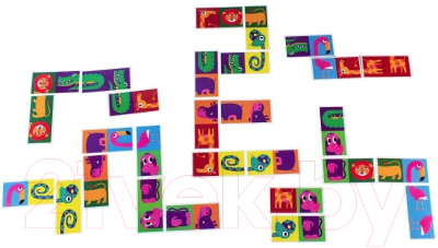 Изображение товара Развивающая игра Dream Makers Домино / RI1809C