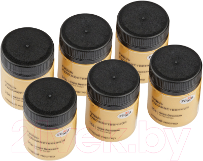 Изображение товара Гуашь ГАММА Старый Мастер 156 / 12112040156 (40мл, охра бежевая)