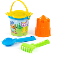 

Набор игрушек для песочницы, Три кота. Мир приключений / 91581