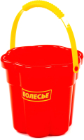 Ведерко для игры в песочнице Полесье Цветок / 35431 - 