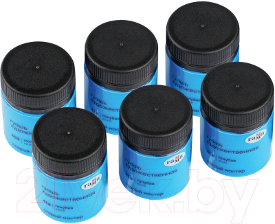 Изображение товара Гуашь ГАММА Старый Мастер 418 / 12112040418 (40мл, голубой)