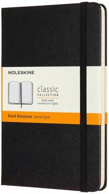 Записная книжка Moleskine Classic Medium / 1127639 (черный)