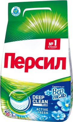 Стиральный порошок Персил Deep Clean Technology Эксперт свежести от Vernel (3кг)