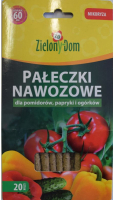 Удобрение Zielony Dom Палочки удобрительные для овощей с мицелием микоризы (20шт/уп) - 