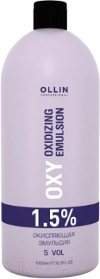 Эмульсия для окисления краски Ollin Professional OXY Performance 1.5% 5vol (1л)