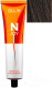 Крем-краска для волос Ollin Professional N-Joy перманентная 4/0 (100мл, шатен) - 