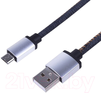 Кабель Rexant Micro-USB / 18-4242 (джинс)
