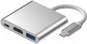 Адаптер ORIENT USB-C - HDMI USB 3.2 Gen1 Type-A USB 3.2 Gen1 Type-C / C028 - 