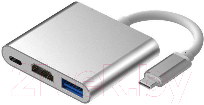 Адаптер ORIENT USB-C - HDMI USB 3.2 Gen1 Type-A USB 3.2 Gen1 Type-C / C028