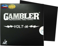 Накладка для ракетки настольного тенниса Gambler Volt M / GCP-4.1 (черный) - 