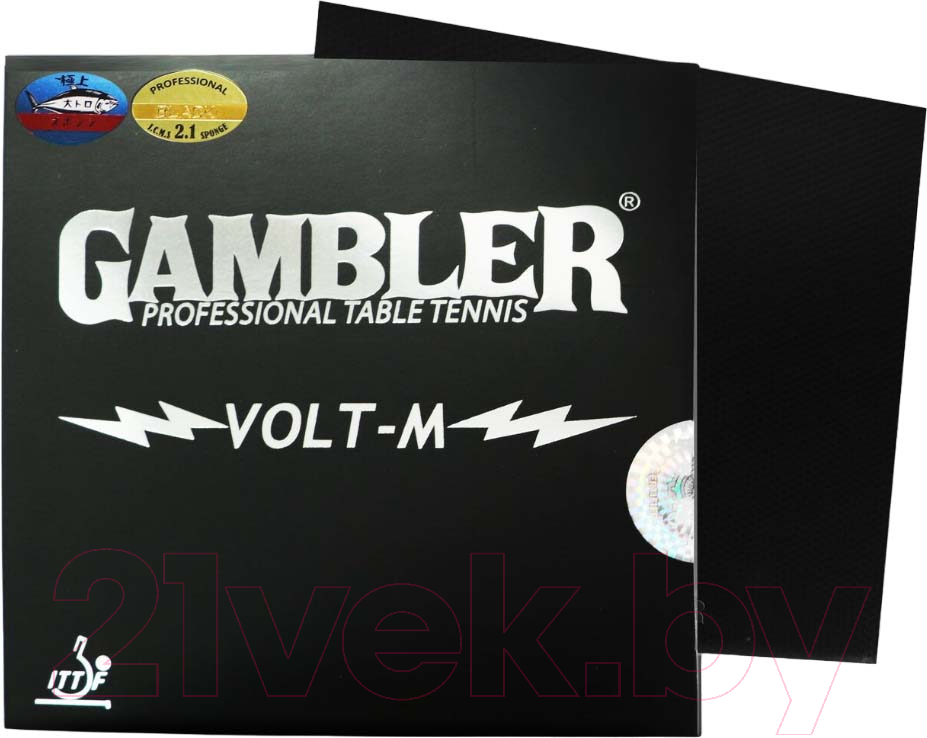 Накладка для ракетки настольного тенниса Gambler Volt M / GCP-4.1