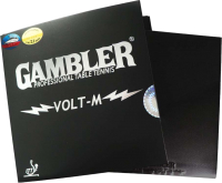 Накладка для ракетки настольного тенниса Gambler Volt M / GCP-3.1 (черный) - 