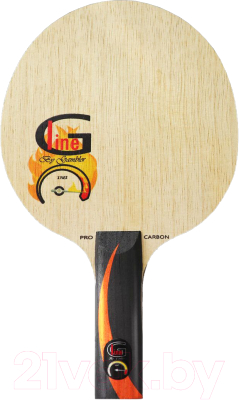 Основание для ракетки настольного тенниса Gambler Gline X Fast Carbon Straight / GFC-27