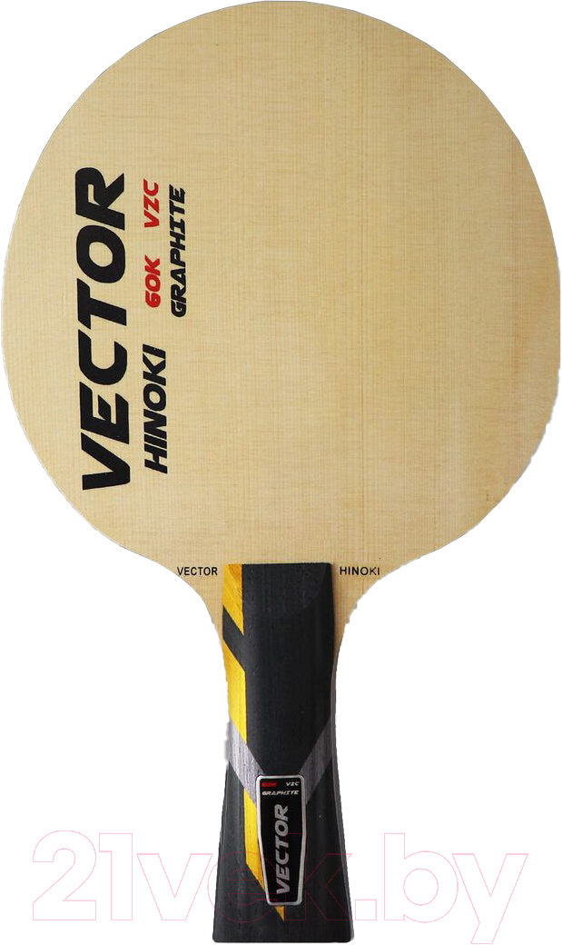 Основание для ракетки настольного тенниса Gambler Vector Hinoki Flared / GFC-20