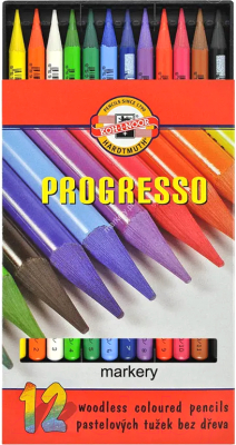 Набор цветных карандашей Koh-i-Noor Progresso (12цв)