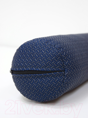 Ортопедическая подушка Smart Textile Premium Neo 40x10 / ST998 (лузга гречихи/синий)