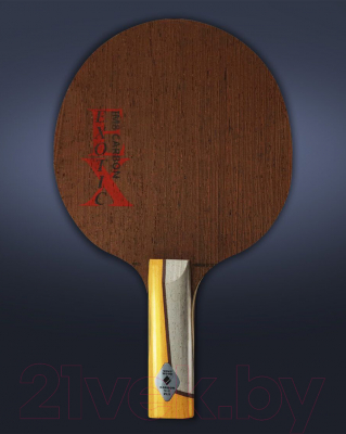 Основание для ракетки настольного тенниса Gambler Wingwood Im8 Carbon Straight / GFC-13