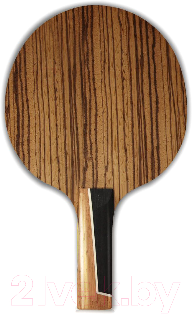 Основание для ракетки настольного тенниса Gambler Zebrawood Im8 Carbon Straight / GFC-11