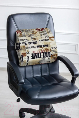 Подушка на стул Smart Textile Сюжет, под поясницу с эффектом памяти 33x33x11 / ST4212