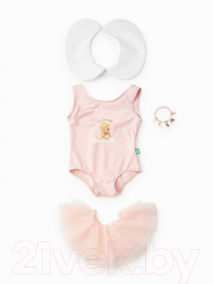 Купальник детский Happy Baby 50656 (розовый, р.80-86)
