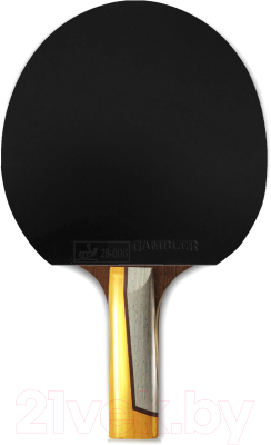 Ракетка для настольного тенниса Gambler Im8 Carbon Burst / GRC-12 (прямая)