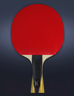 Ракетка для настольного тенниса Gambler Max Speed Carbon Volt M / GRC-5 (коническая)